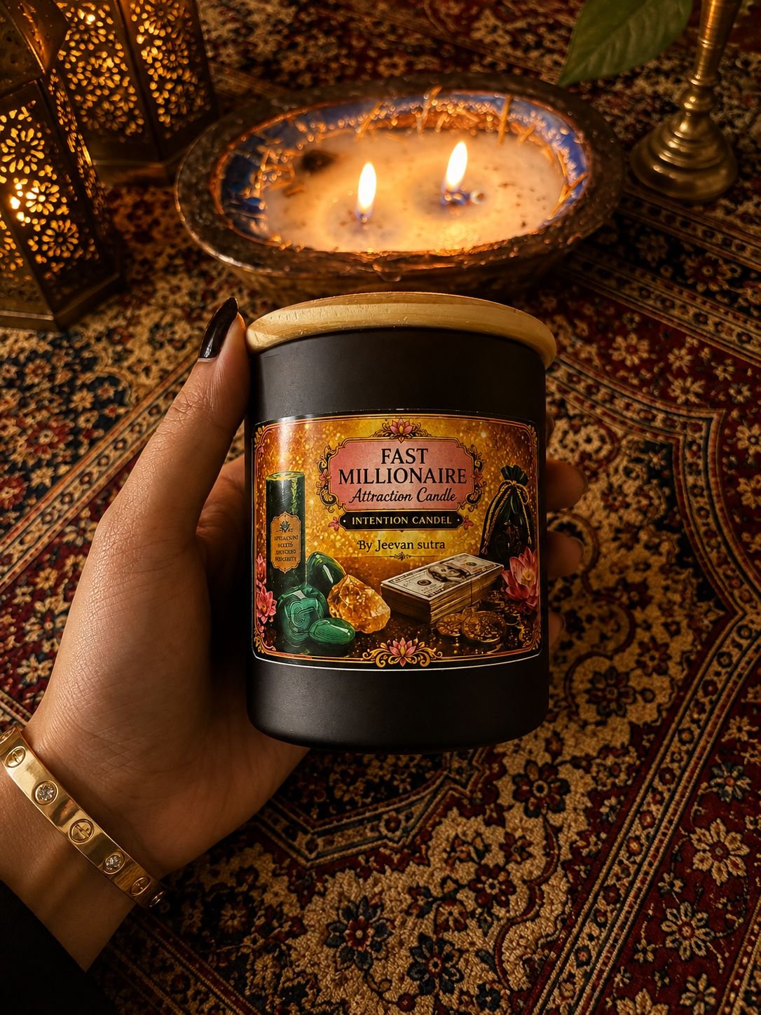 Fast Millionaire Attraction Candle