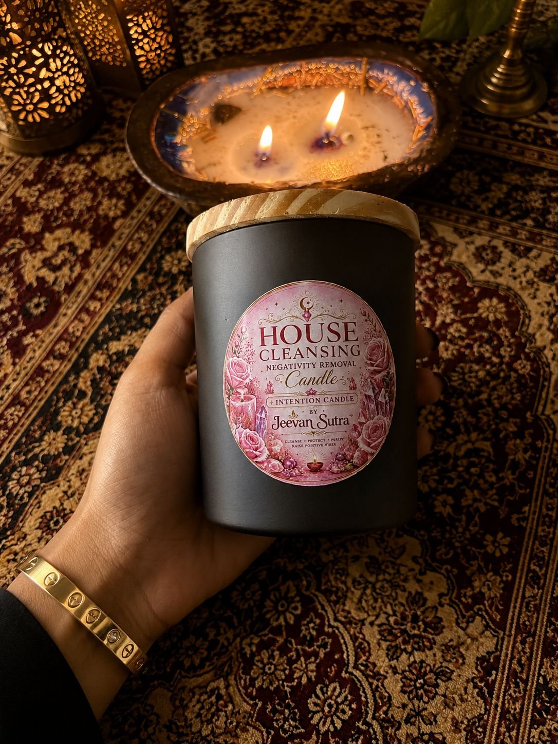 House Cleansing Negativity Removal Candle