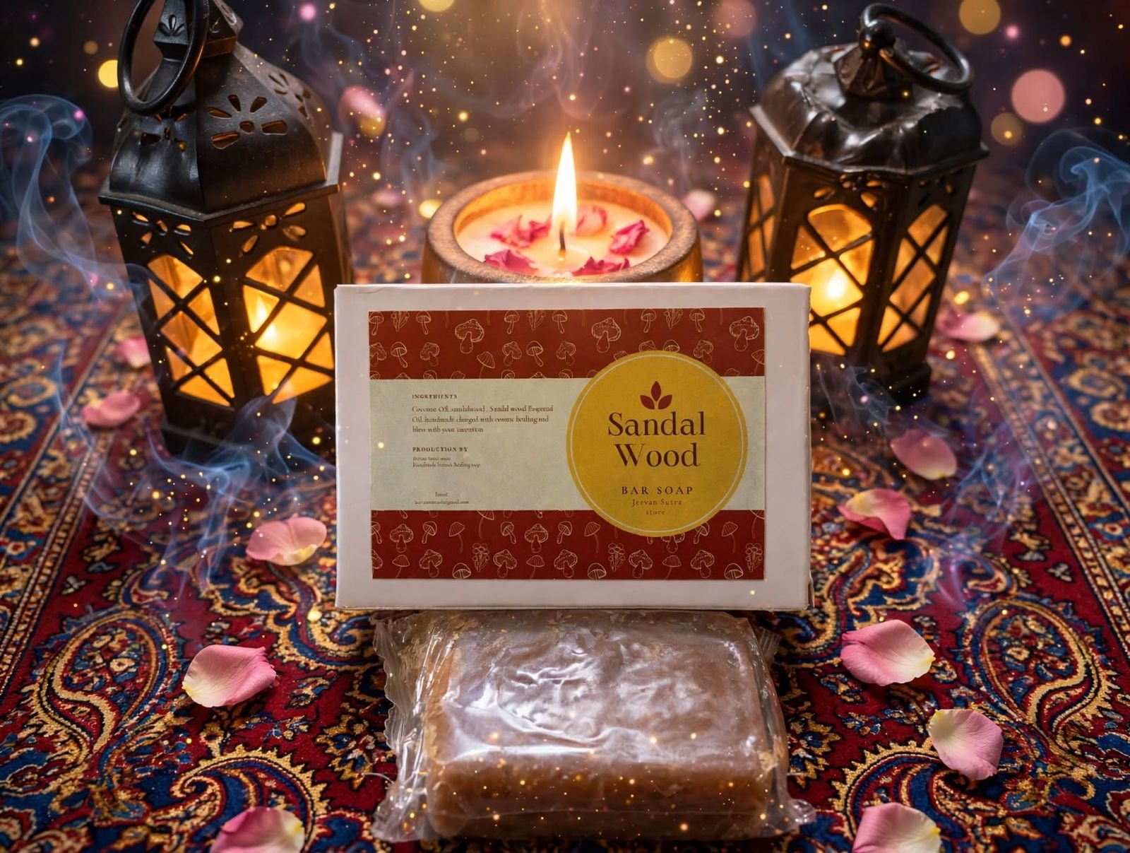 Sandal Wood Bar Soap